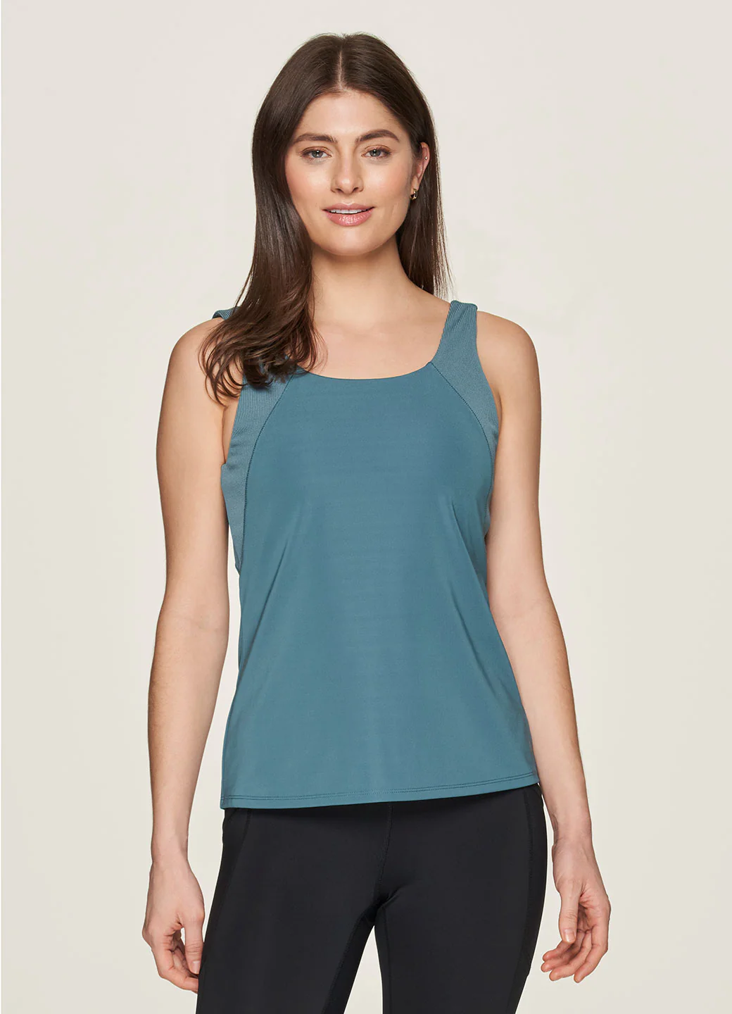 Amber Ribbed Shelf Bra Tank - Image 4