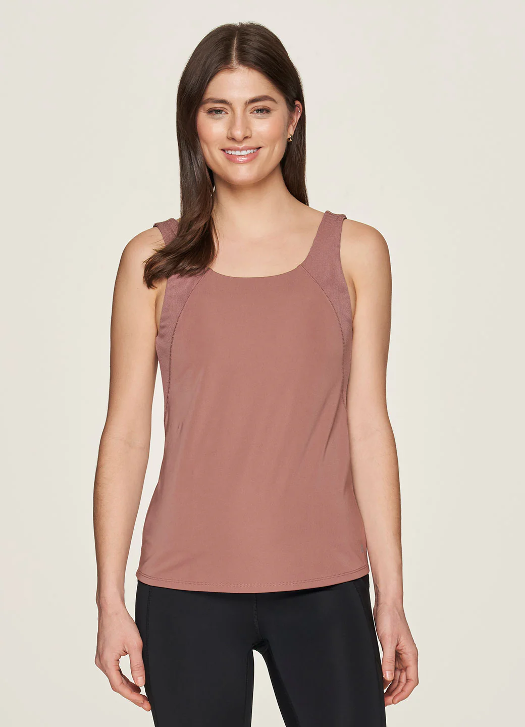 Amber Ribbed Shelf Bra Tank - Image 9