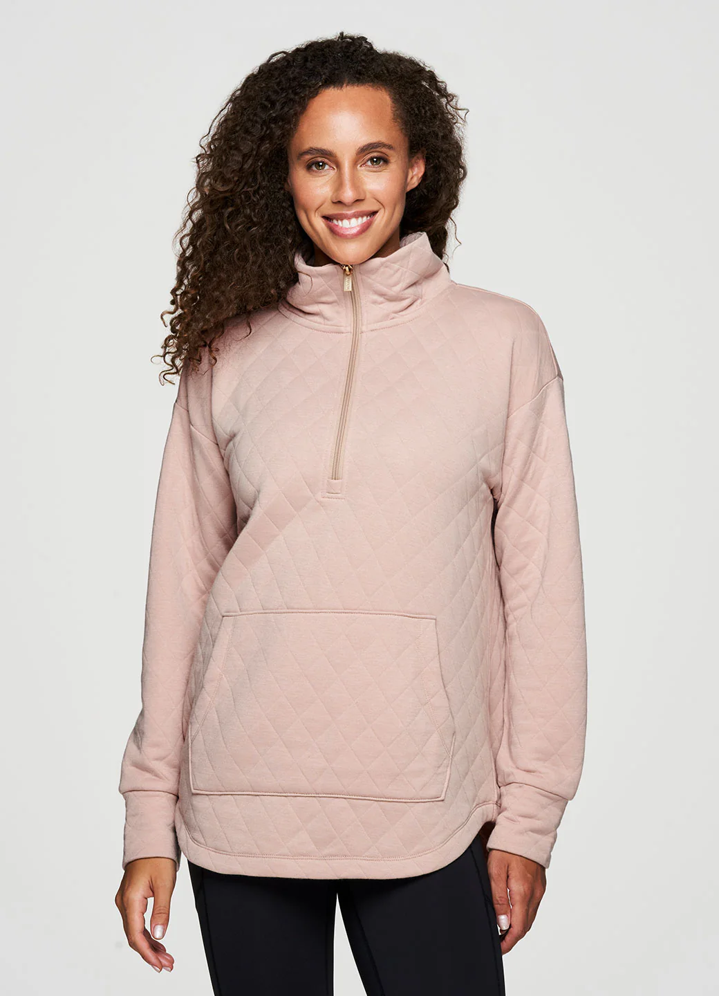 Birch Quilted 1/4 Zip Sweatshirt - Image 10