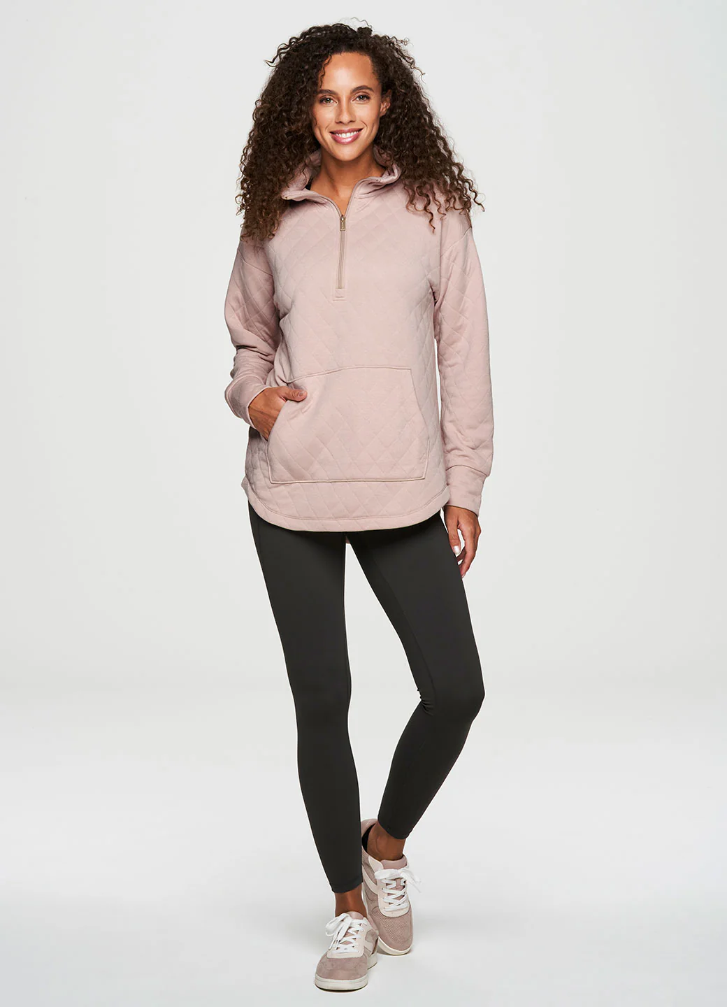 Birch Quilted 1/4 Zip Sweatshirt - Image 11
