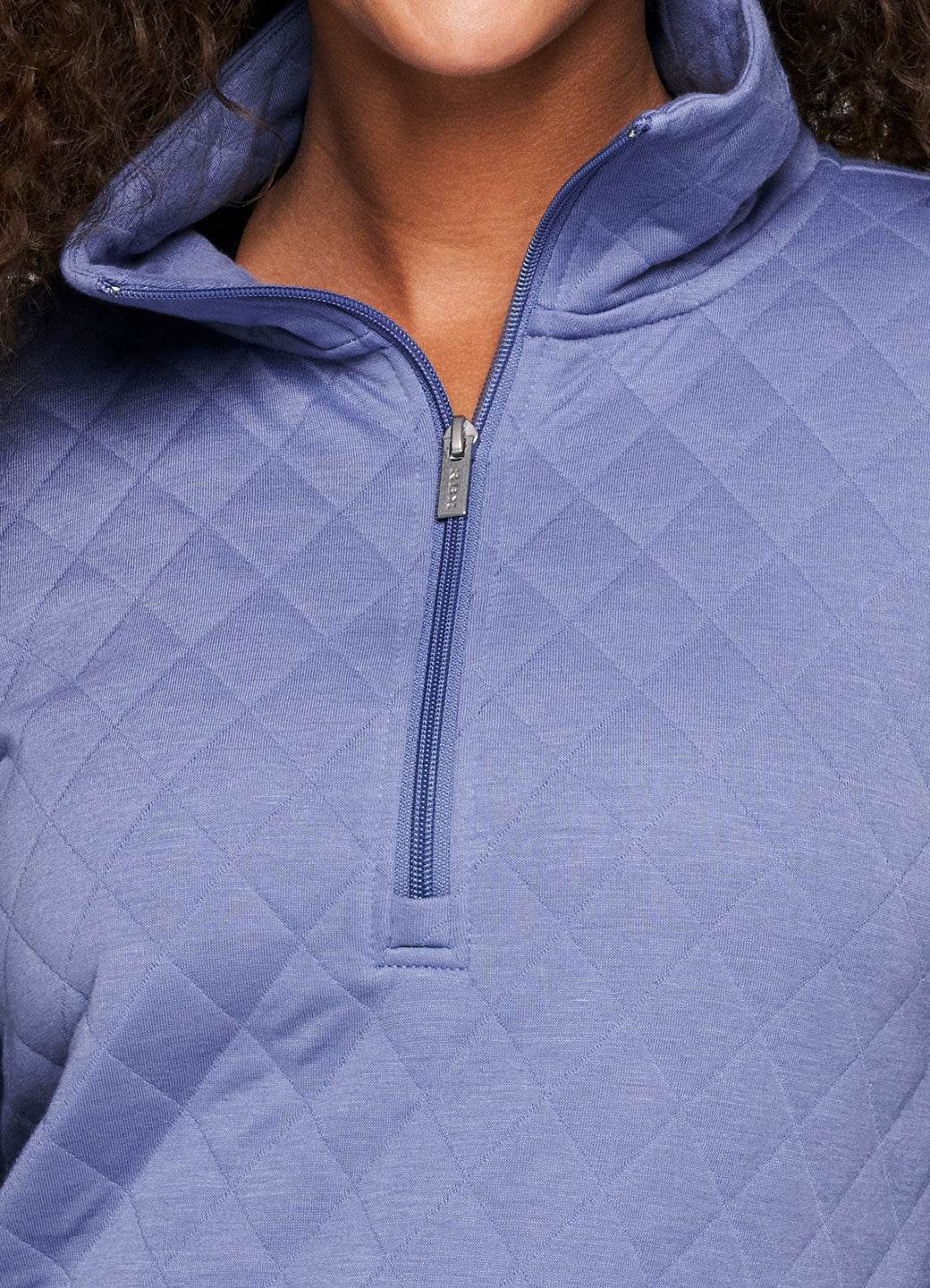 Birch Quilted 1/4 Zip Sweatshirt - Image 2