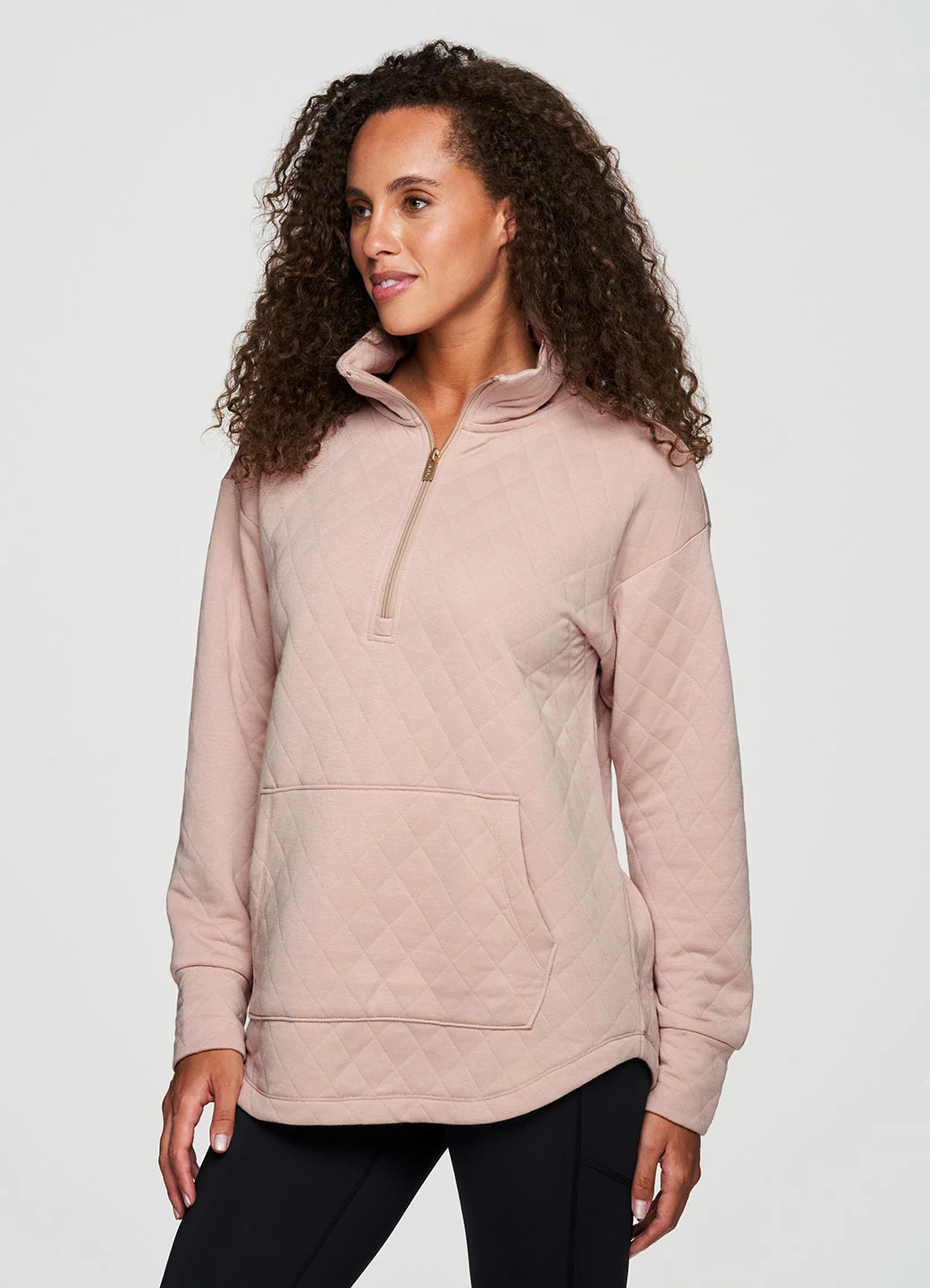 Birch Quilted 1/4 Zip Sweatshirt - Image 9