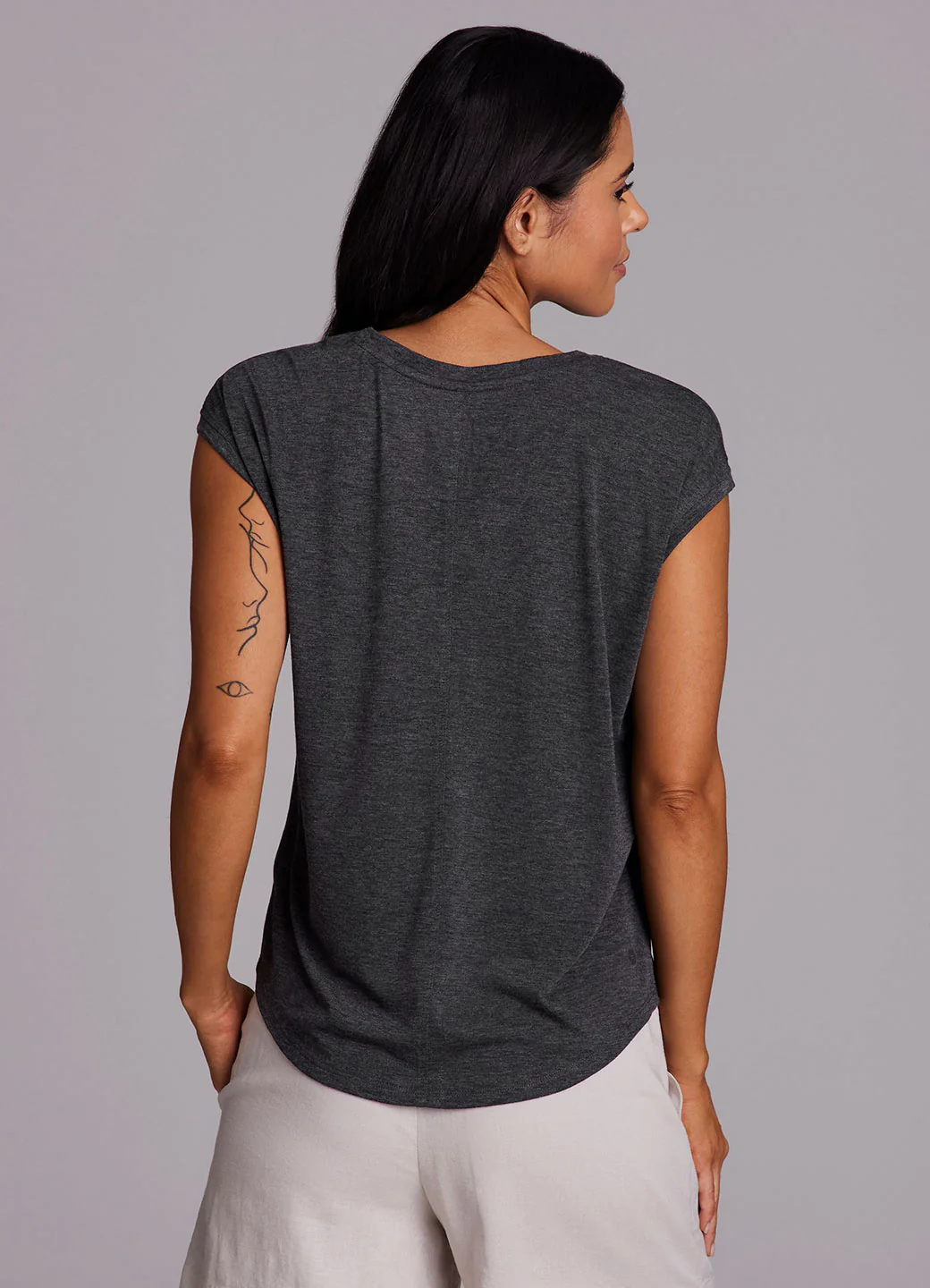 Breezy Hi Low Tee - Image 14