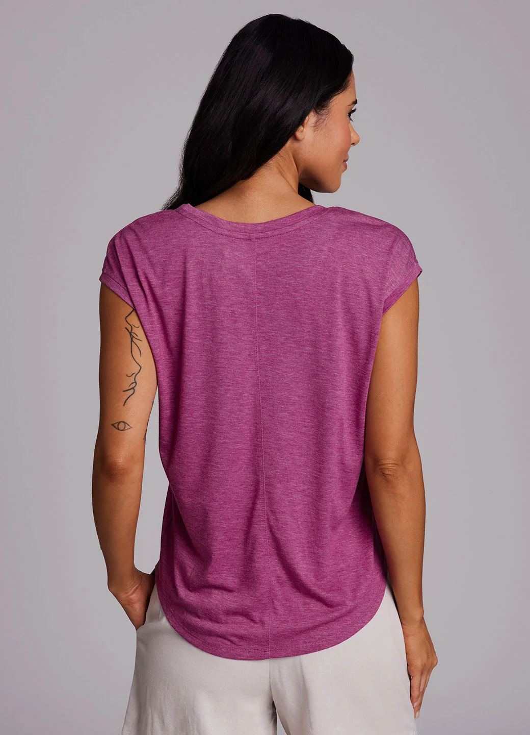 Breezy Hi Low Tee - Image 18
