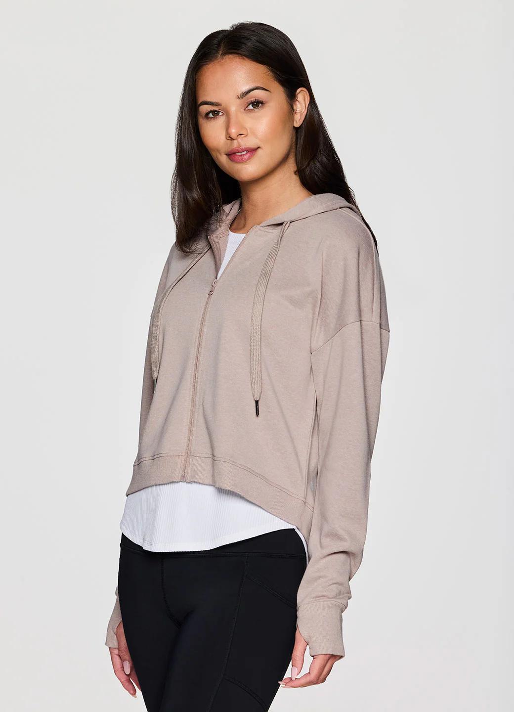 Brooke Daily Cropped Hoodie Jacket - Image 3