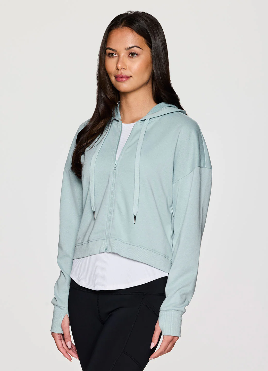 Brooke Daily Cropped Hoodie Jacket - Image 7
