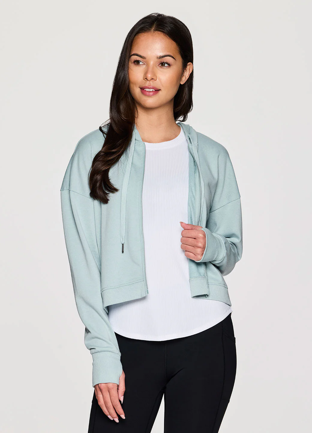 Brooke Daily Cropped Hoodie Jacket - Image 8