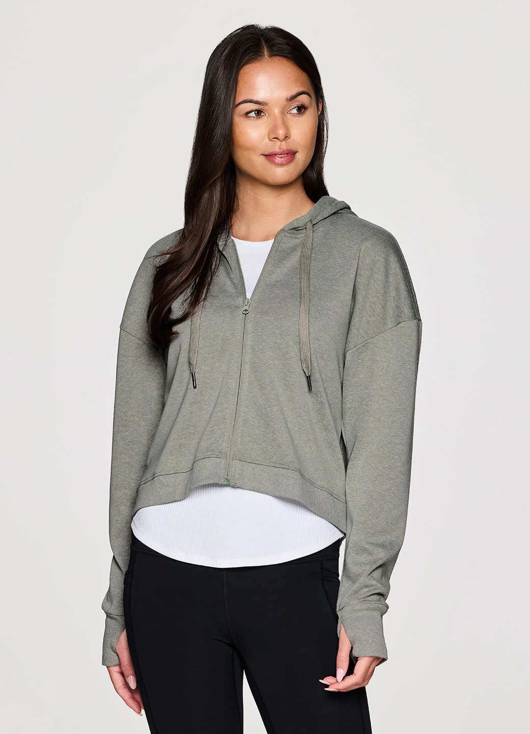 Brooke Daily Cropped Hoodie Jacket - Image 9