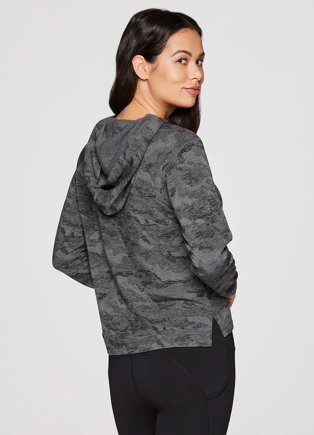 Camo Everyday Cropped Hoodie - Image 10