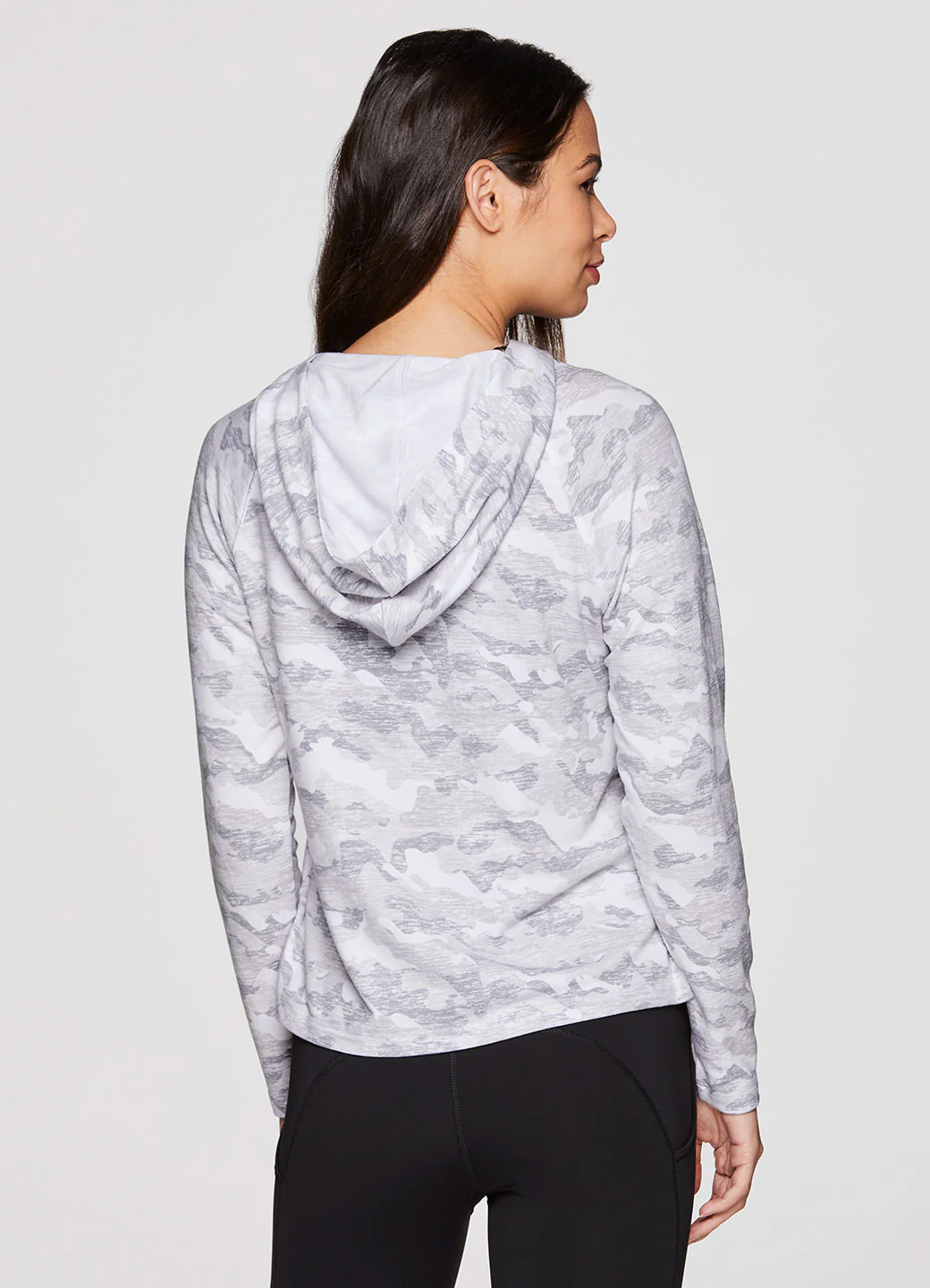 Camo Everyday Cropped Hoodie - Image 2