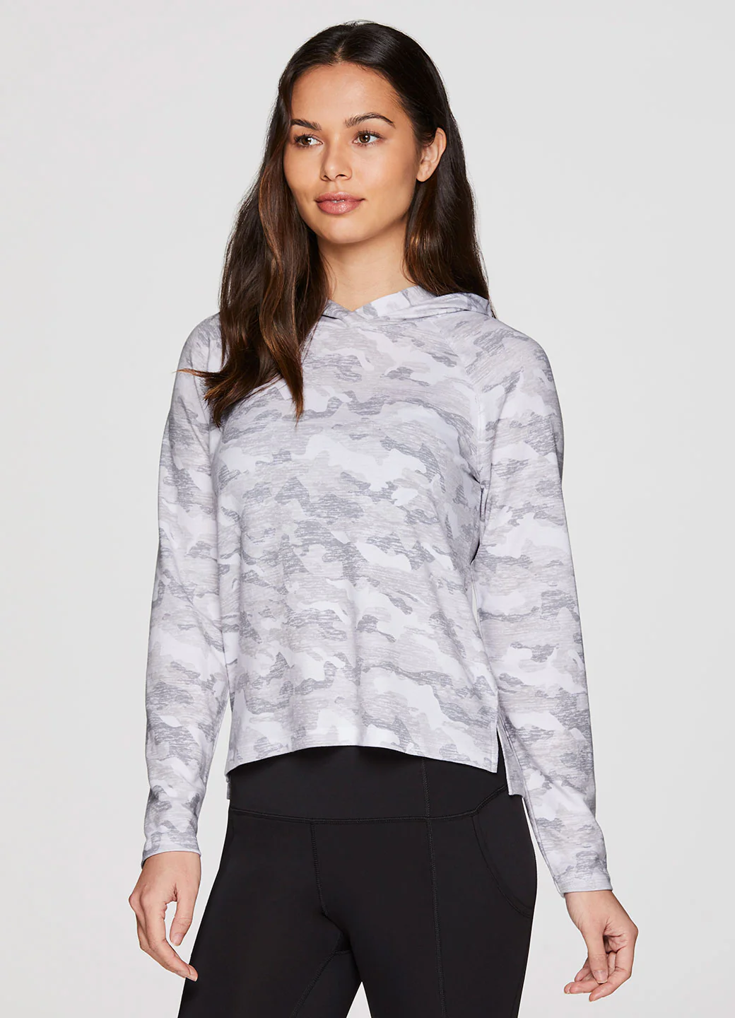 Camo Everyday Cropped Hoodie - Image 3