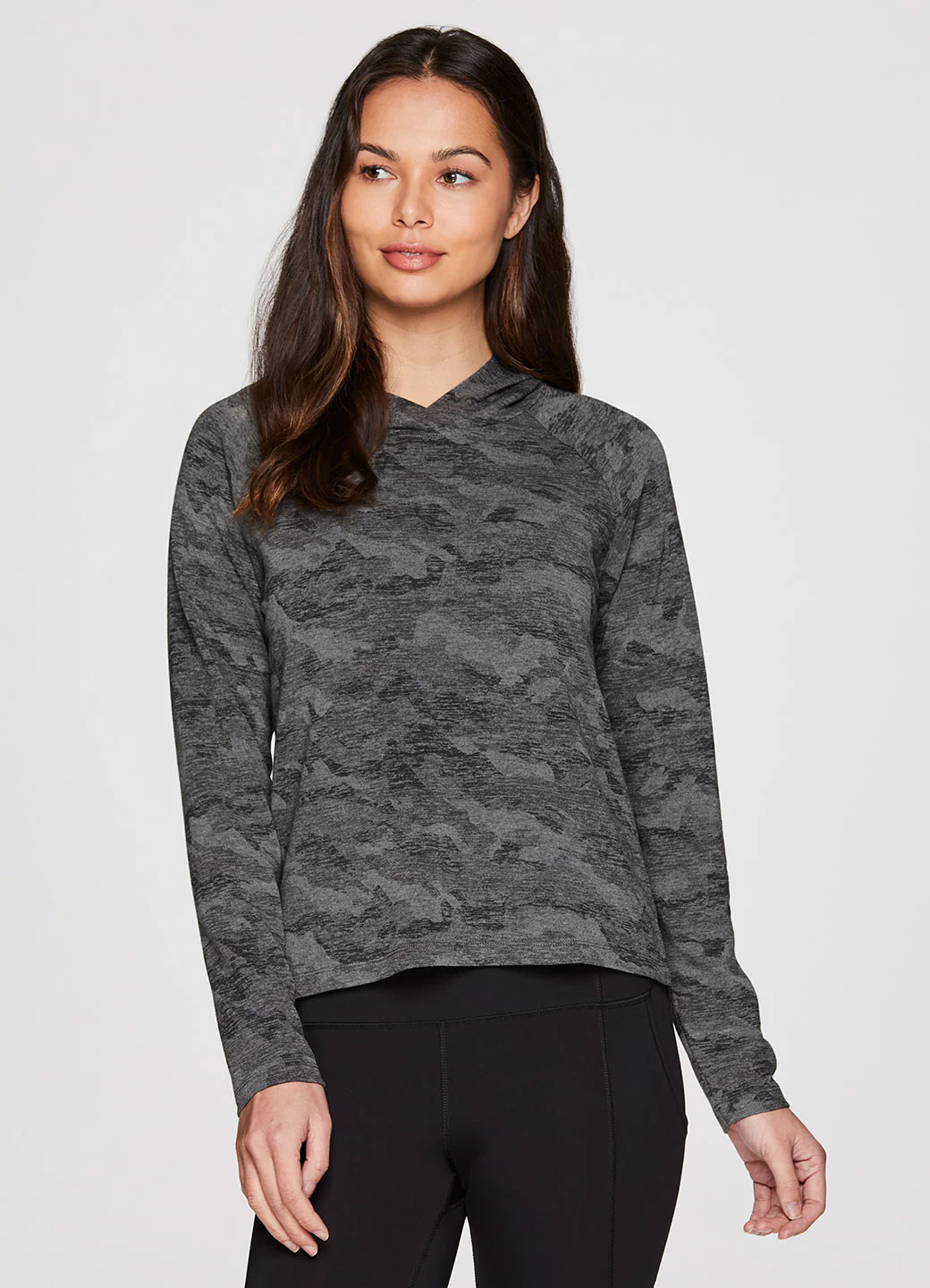 Camo Everyday Cropped Hoodie - Image 4