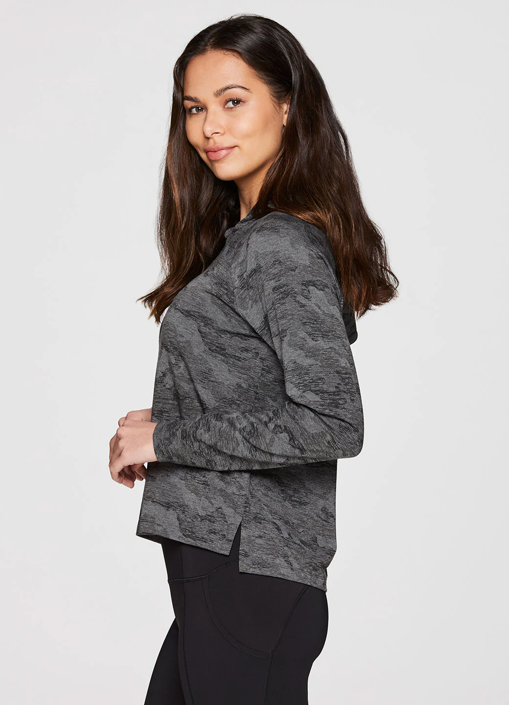 Camo Everyday Cropped Hoodie - Image 9