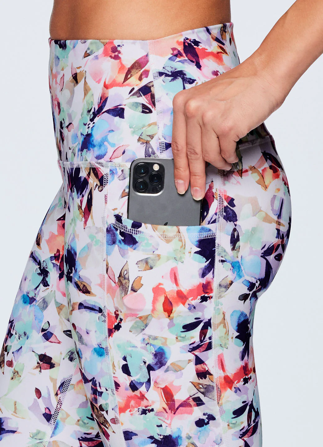 Confetti Floral Super Soft Capri - Image 2