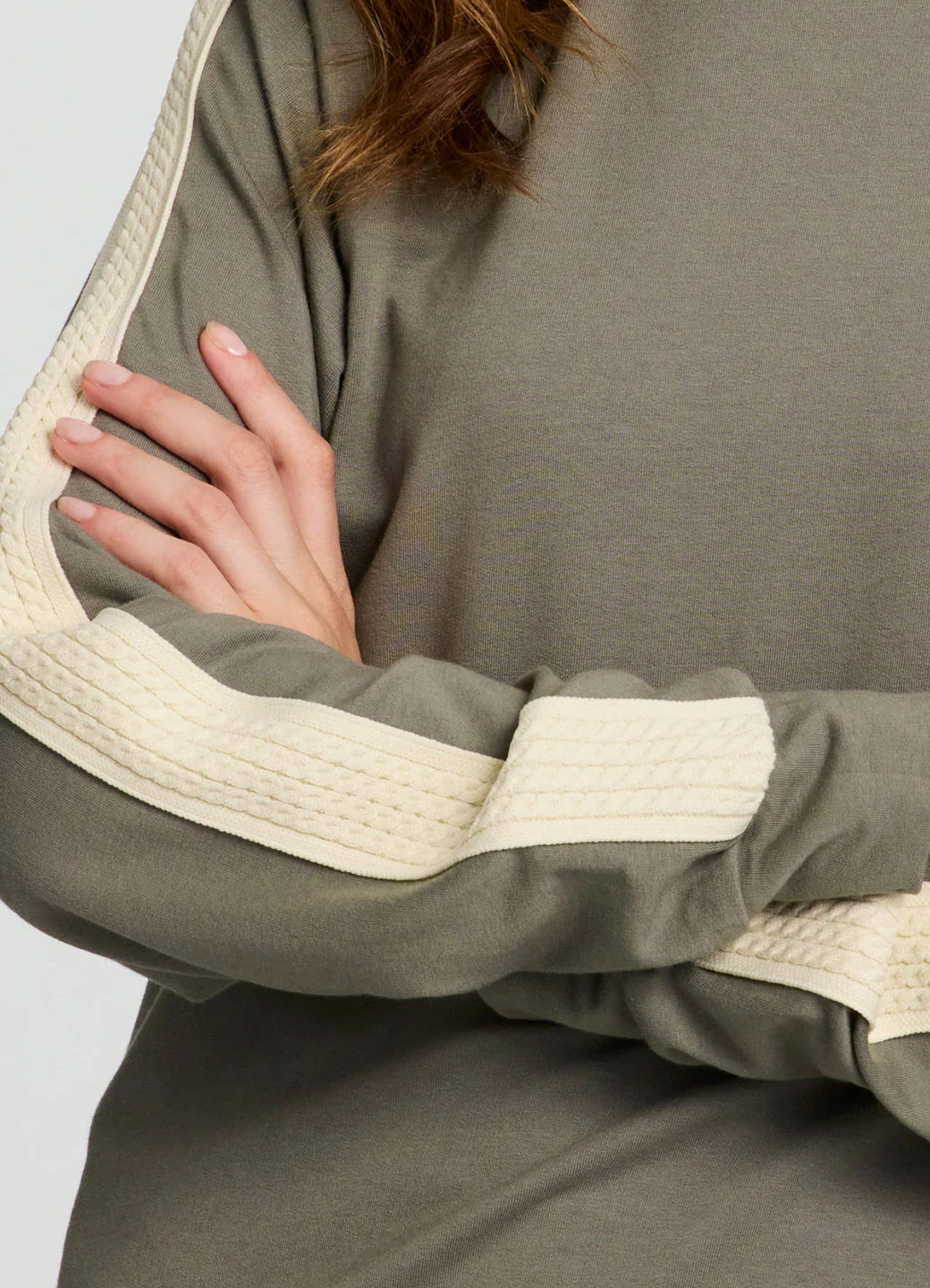 Cozy Day Pullover With Crochet Trim - Image 10
