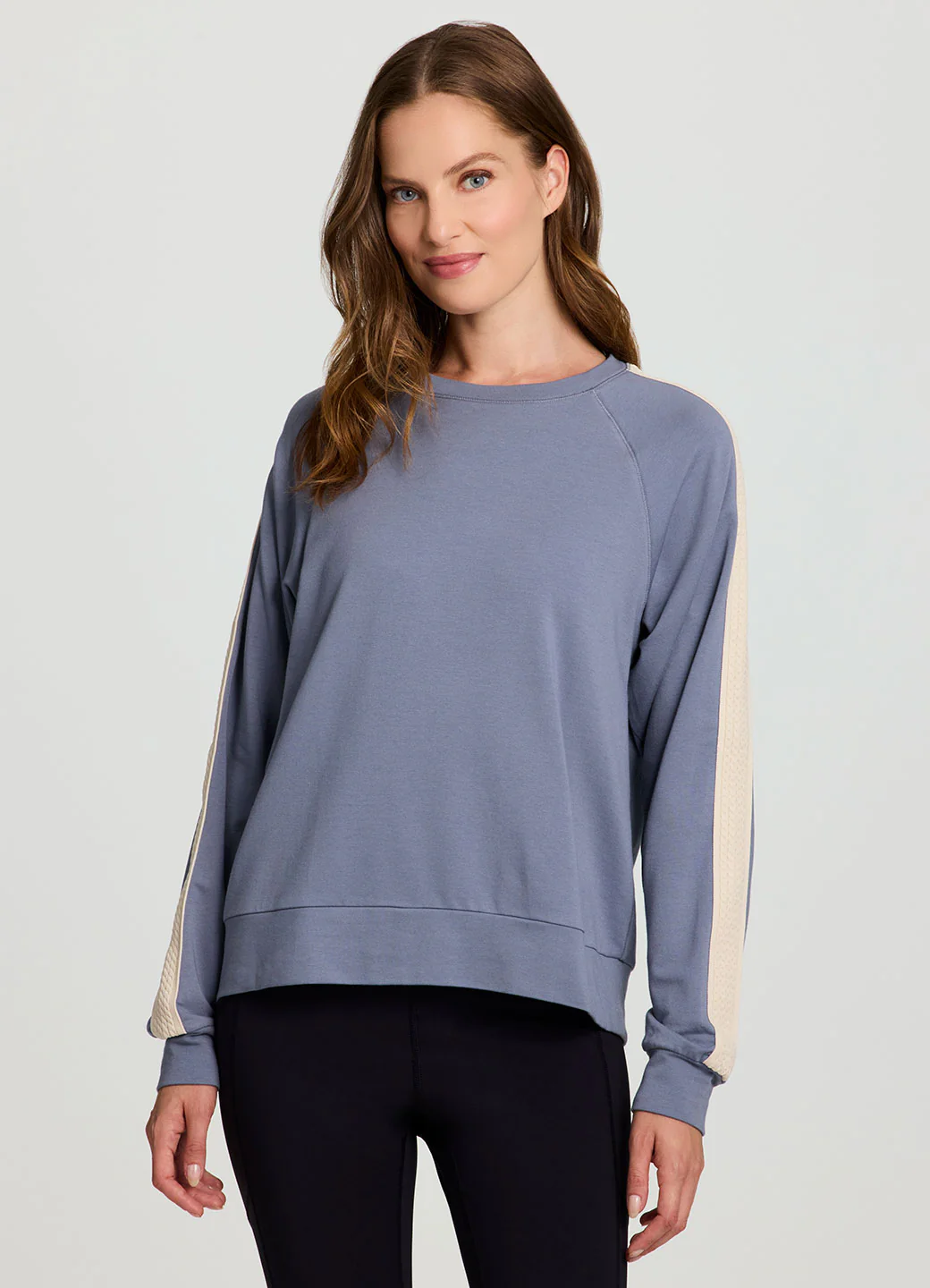 Cozy Day Pullover With Crochet Trim - Image 14