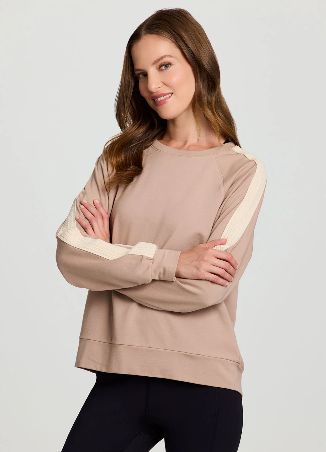 Cozy Day Pullover With Crochet Trim - Image 6