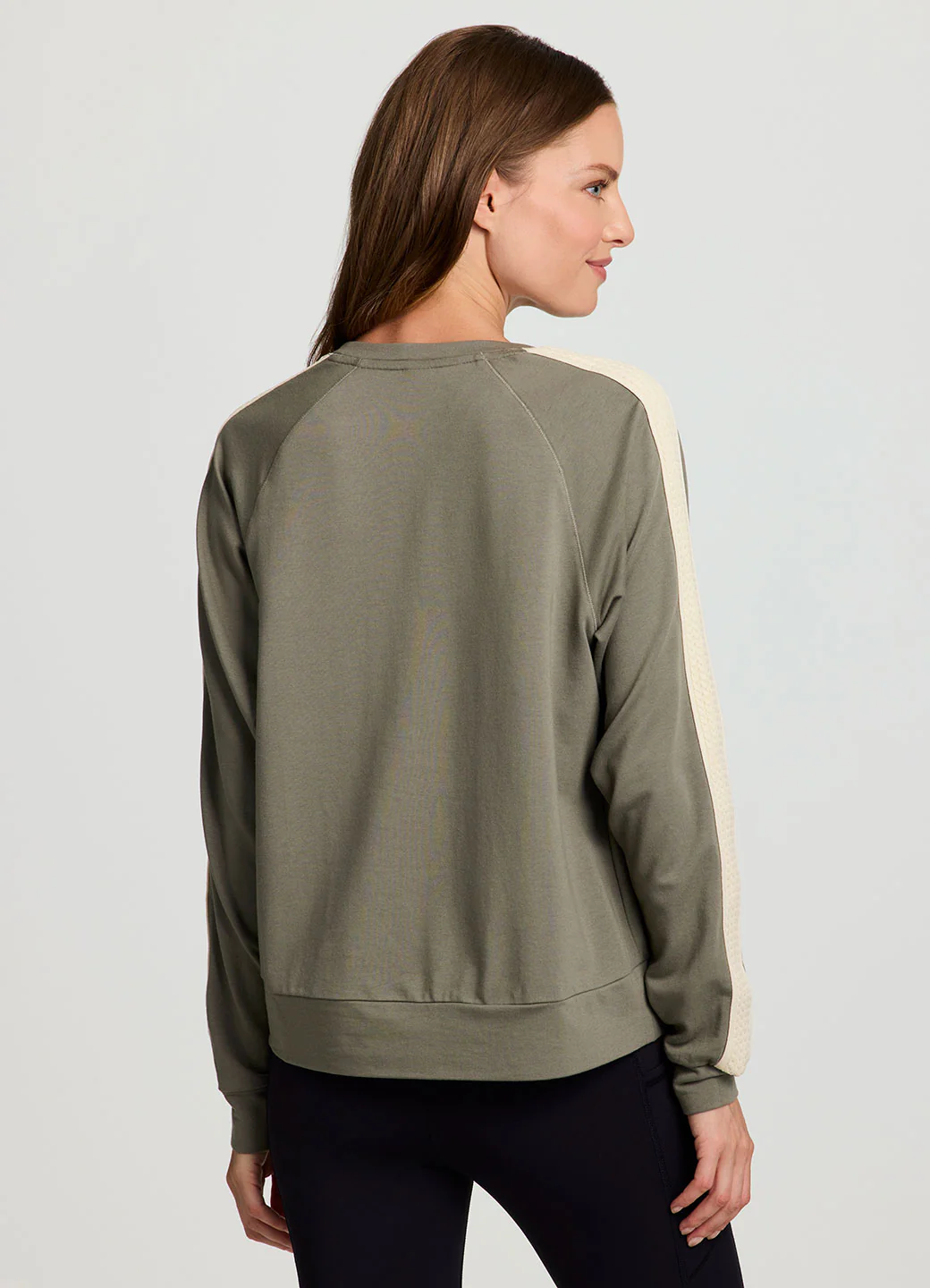 Cozy Day Pullover With Crochet Trim - Image 8