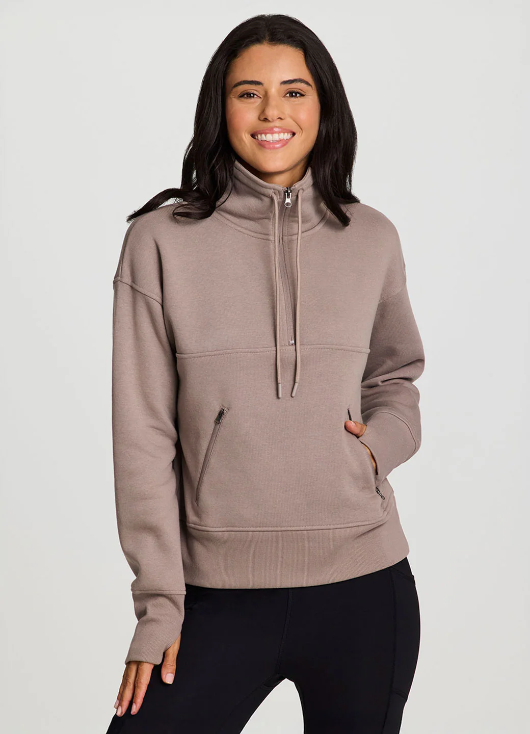 Downtown Fleece 1/4 Zip Pullover - Image 8