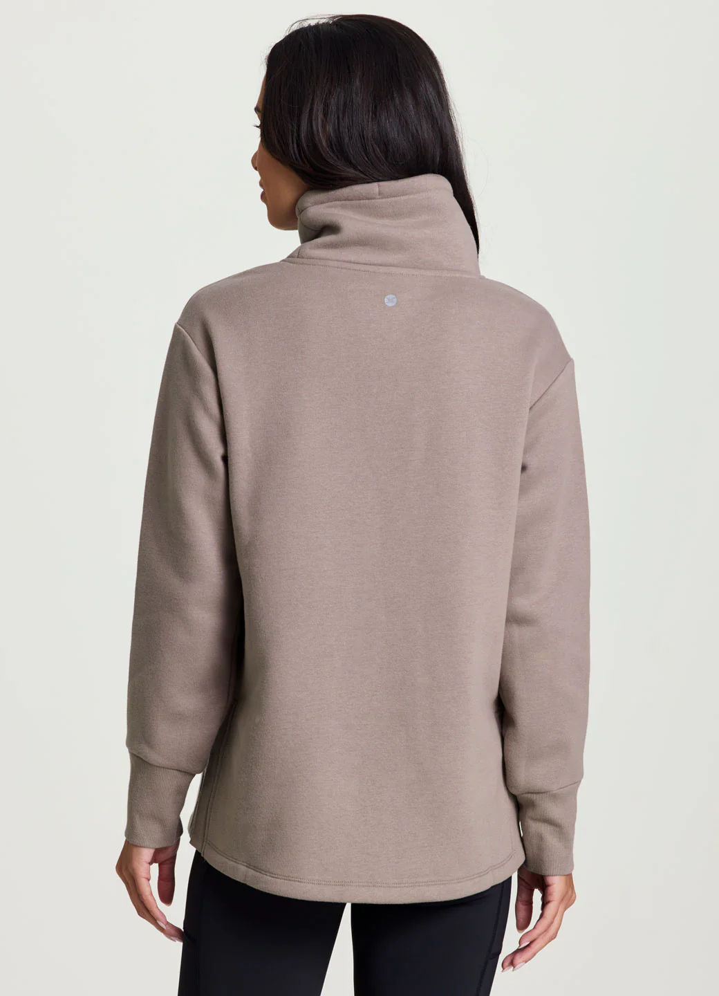 Downtown Fleece Cowl Neck Tunic - Image 13