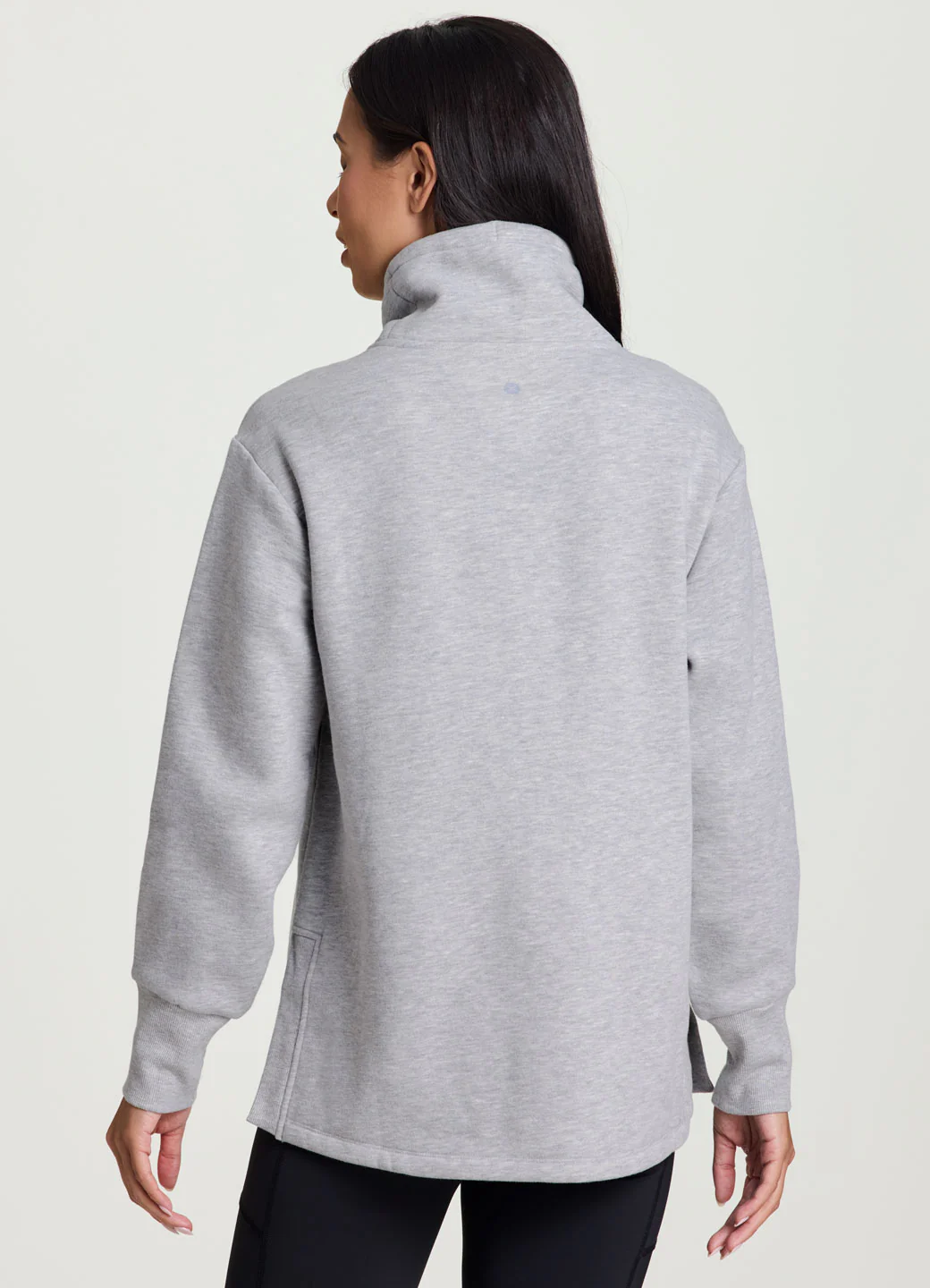 Downtown Fleece Cowl Neck Tunic - Image 19