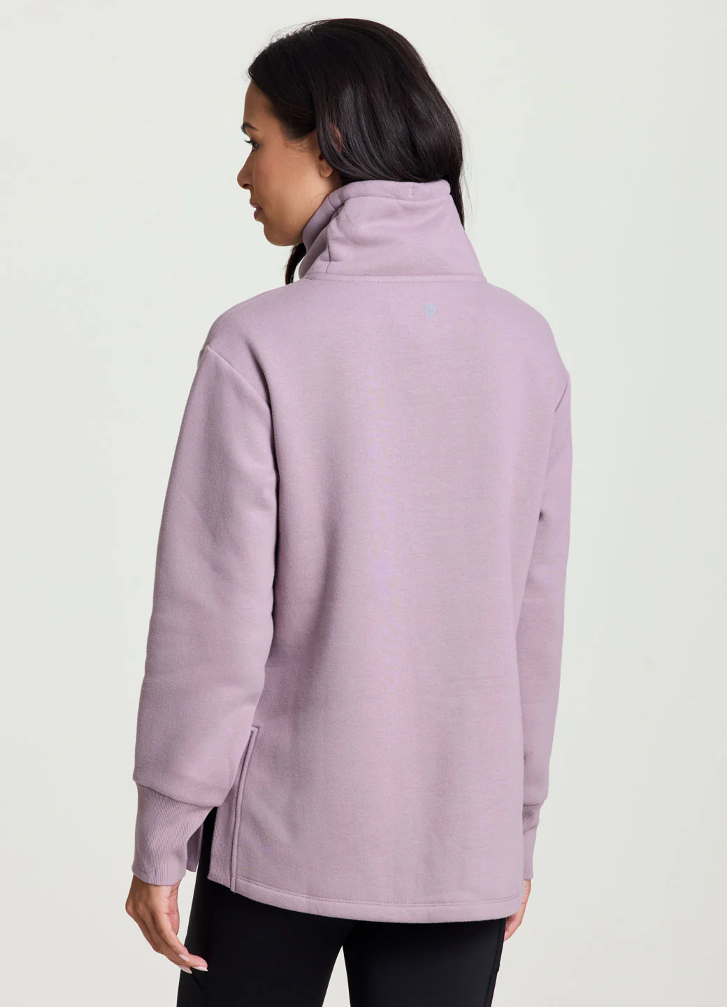 Downtown Fleece Cowl Neck Tunic - Image 3