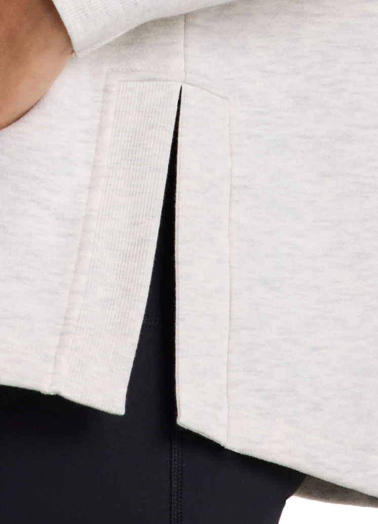 Downtown Fleece Cowl Neck Tunic - Image 7