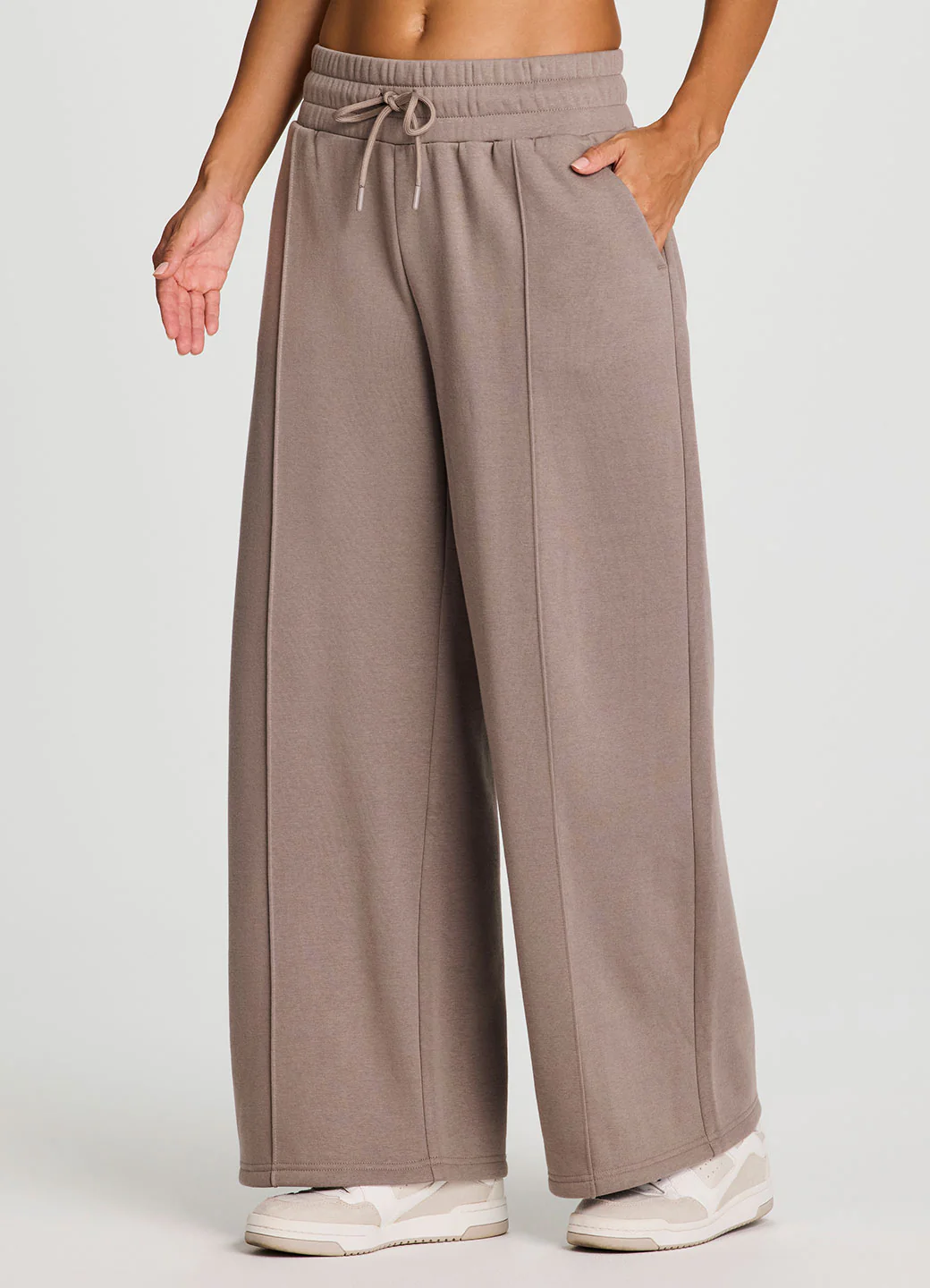 Downtown Fleece Wide Leg Pant - Image 8