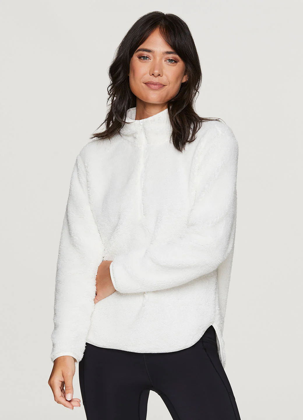 Dylan 1/4 Zip Sherpa Pullover - Image 10