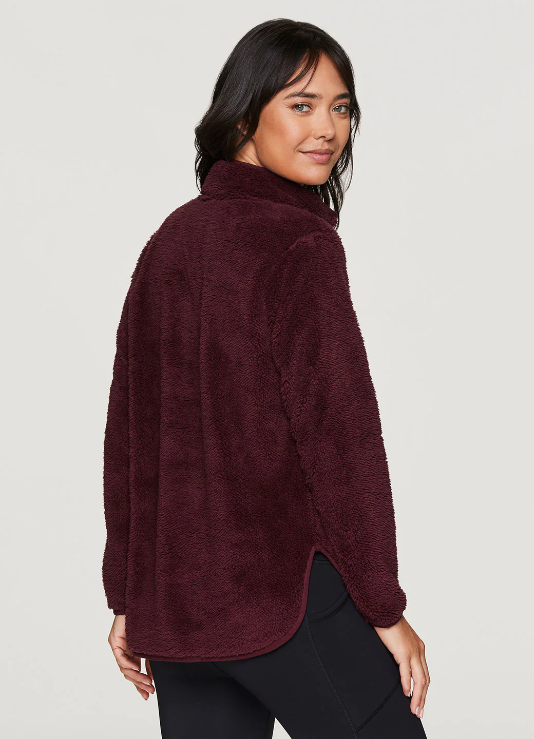 Dylan 1/4 Zip Sherpa Pullover - Image 12