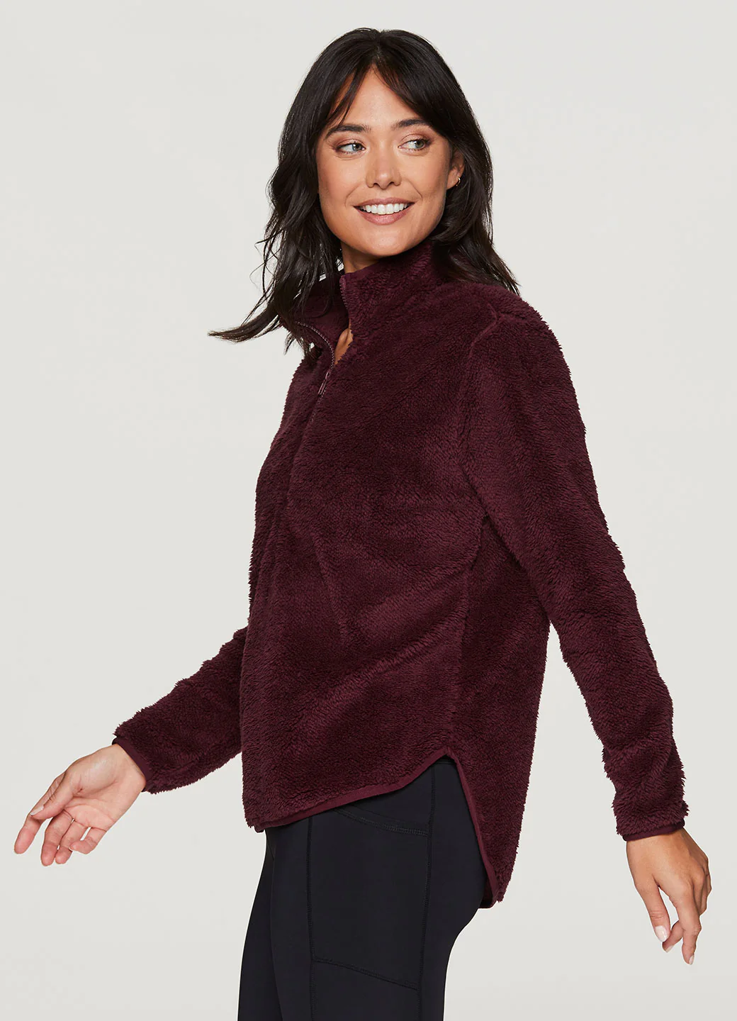 Dylan 1/4 Zip Sherpa Pullover - Image 14