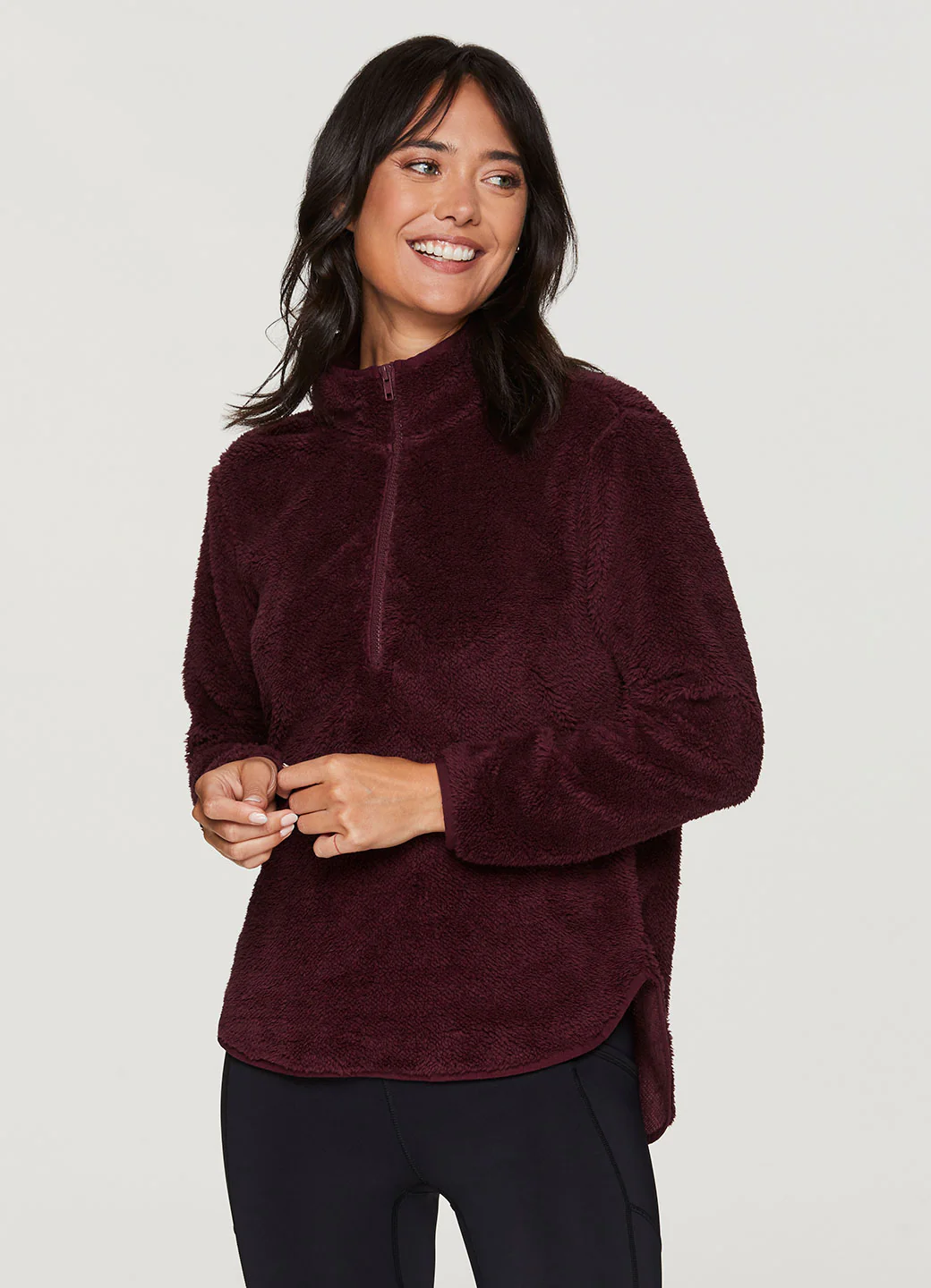Dylan 1/4 Zip Sherpa Pullover - Image 15