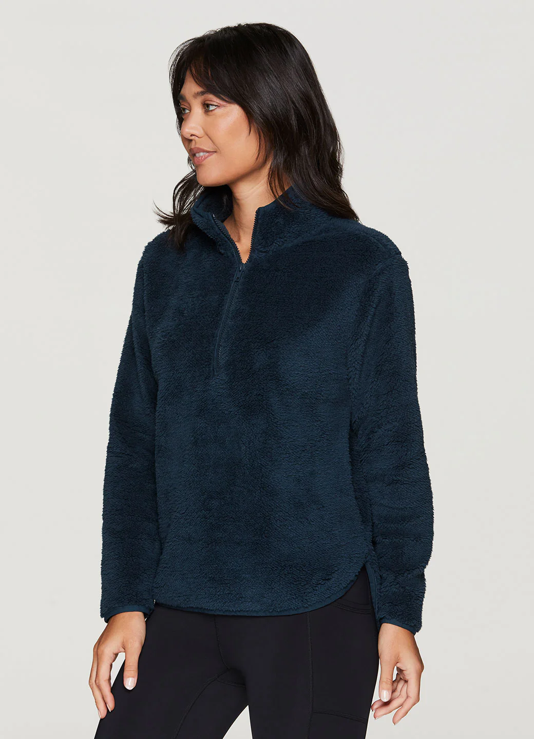 Dylan 1/4 Zip Sherpa Pullover - Image 3