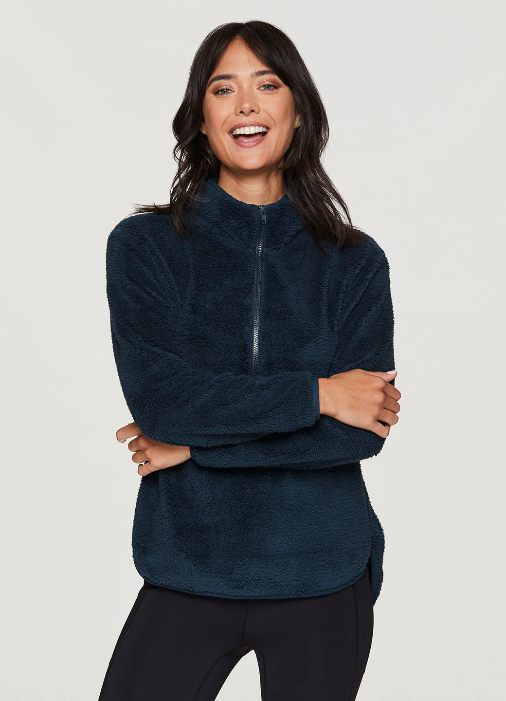 Dylan 1/4 Zip Sherpa Pullover - Image 5