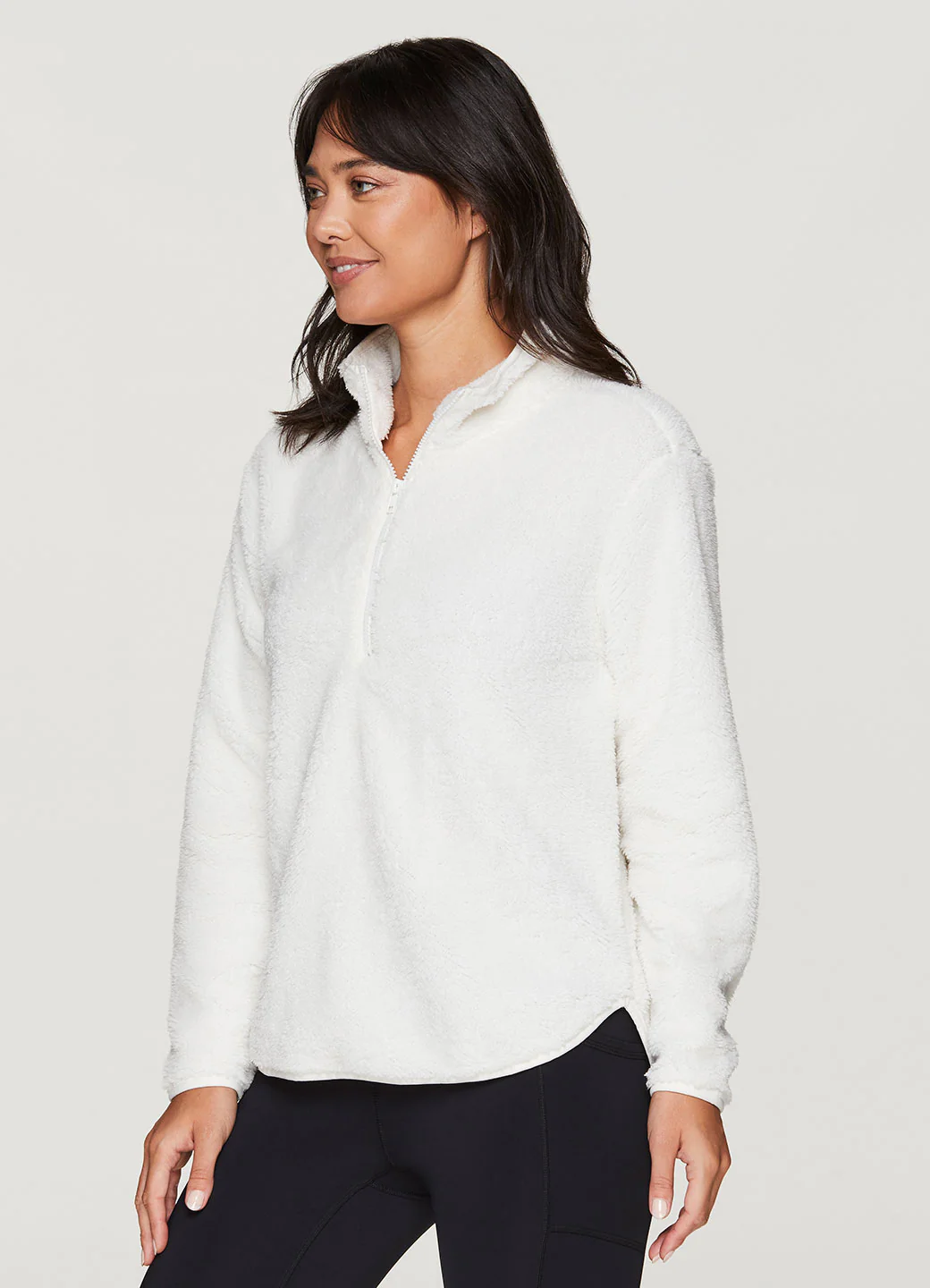 Dylan 1/4 Zip Sherpa Pullover - Image 8