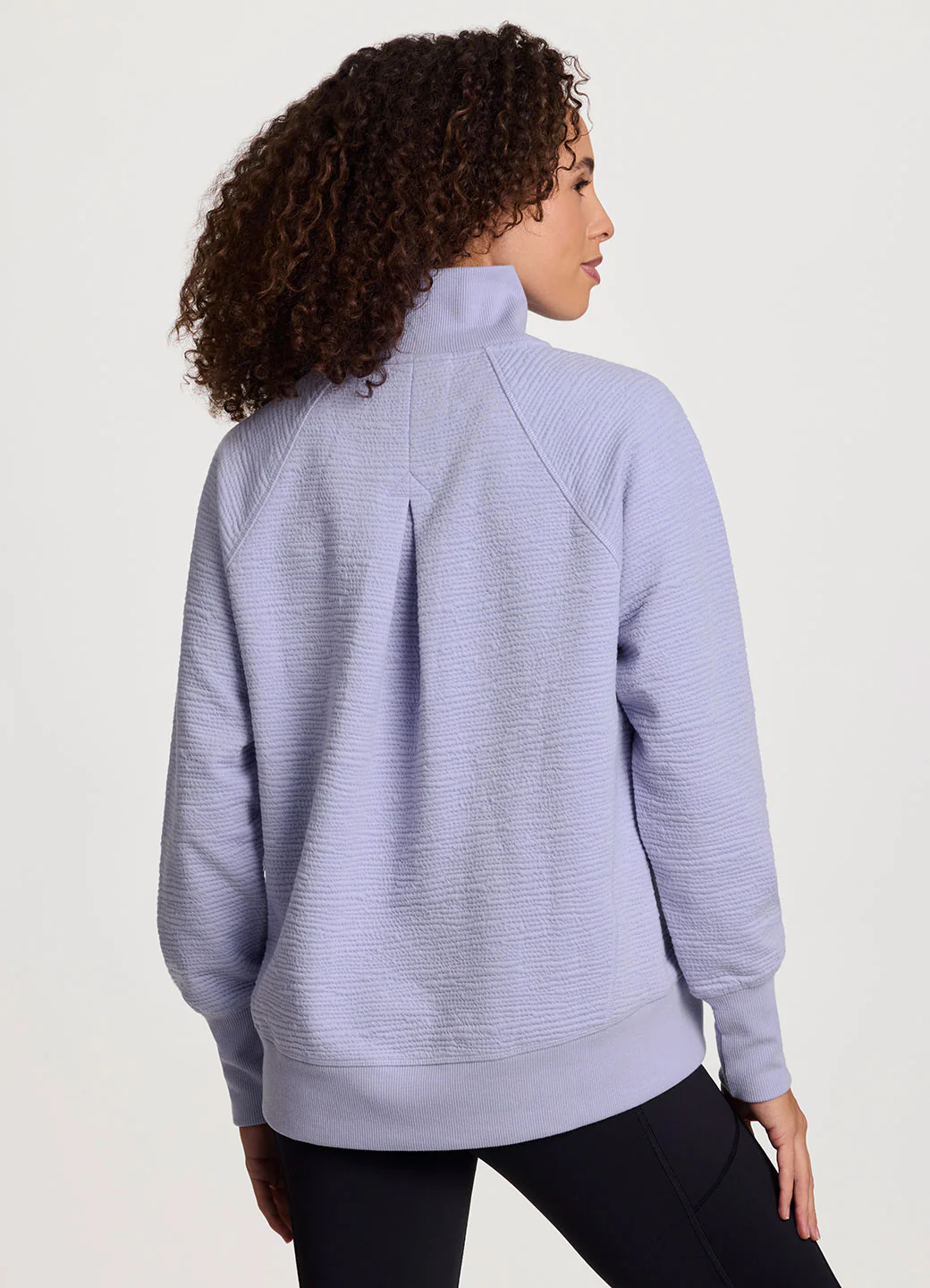 Easy Living Textured 1/4 Zip Pullover - Image 7