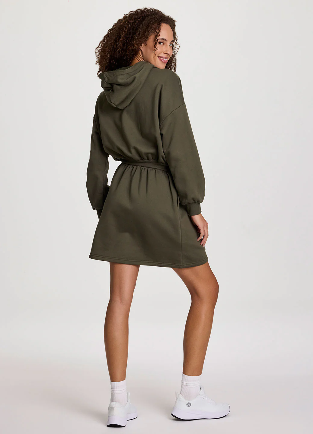 Everyday Fleece Hoodie Dress - Image 10