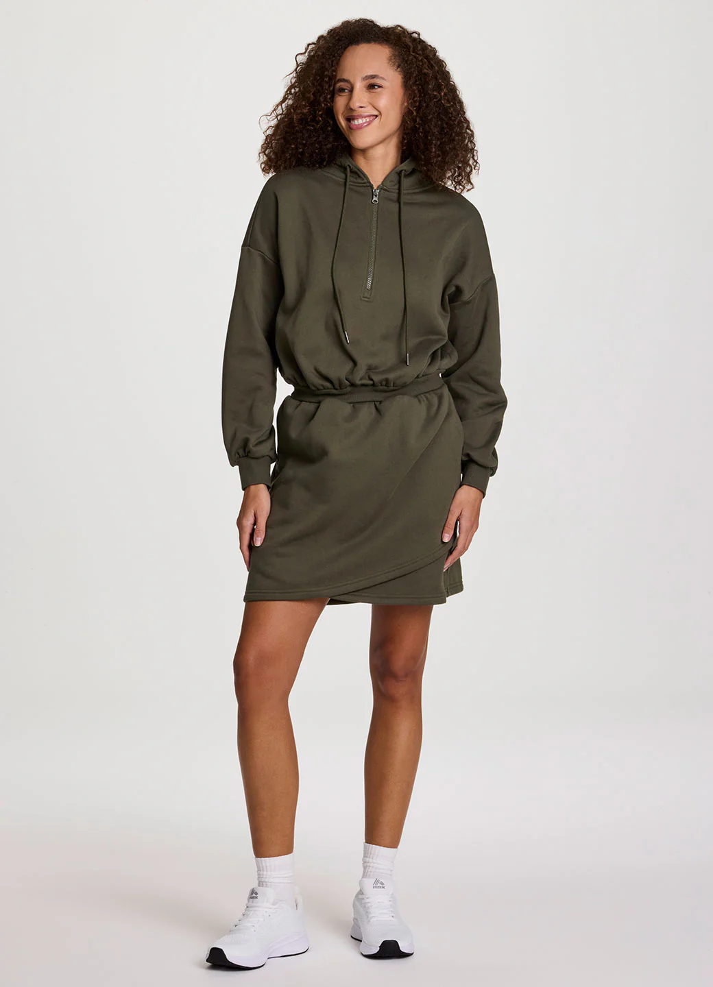 Everyday Fleece Hoodie Dress - Image 12
