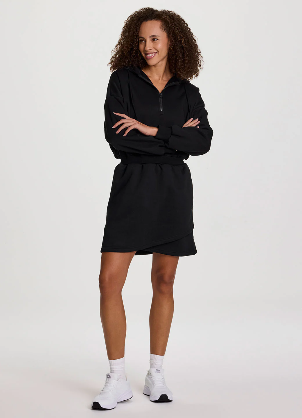 Everyday Fleece Hoodie Dress - Image 2