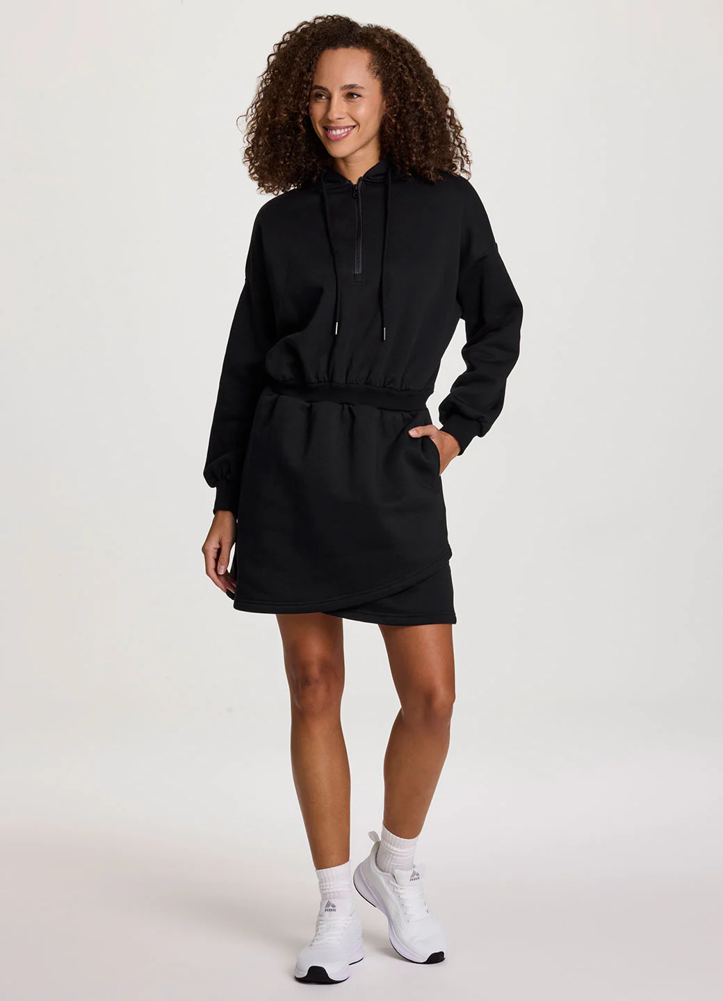 Everyday Fleece Hoodie Dress - Image 5
