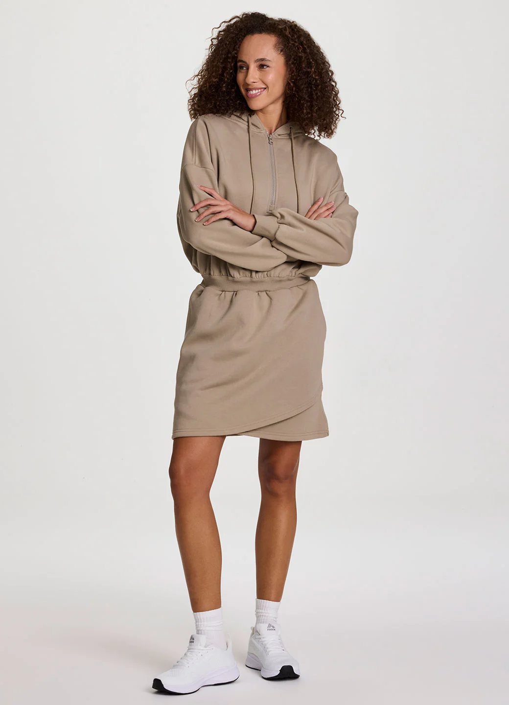 Everyday Fleece Hoodie Dress - Image 8