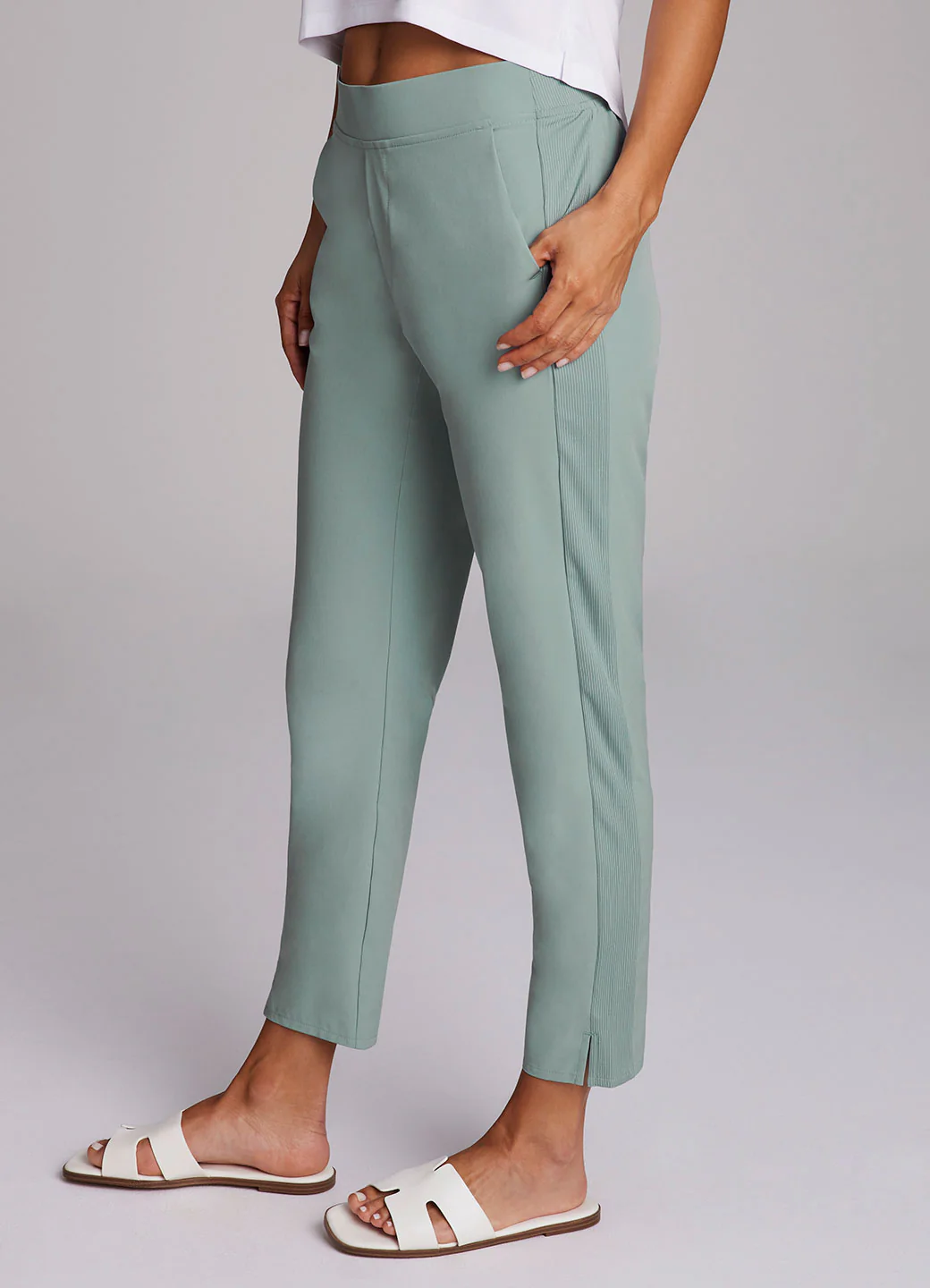 Everyday Ribbed Ankle Pant - Image 29