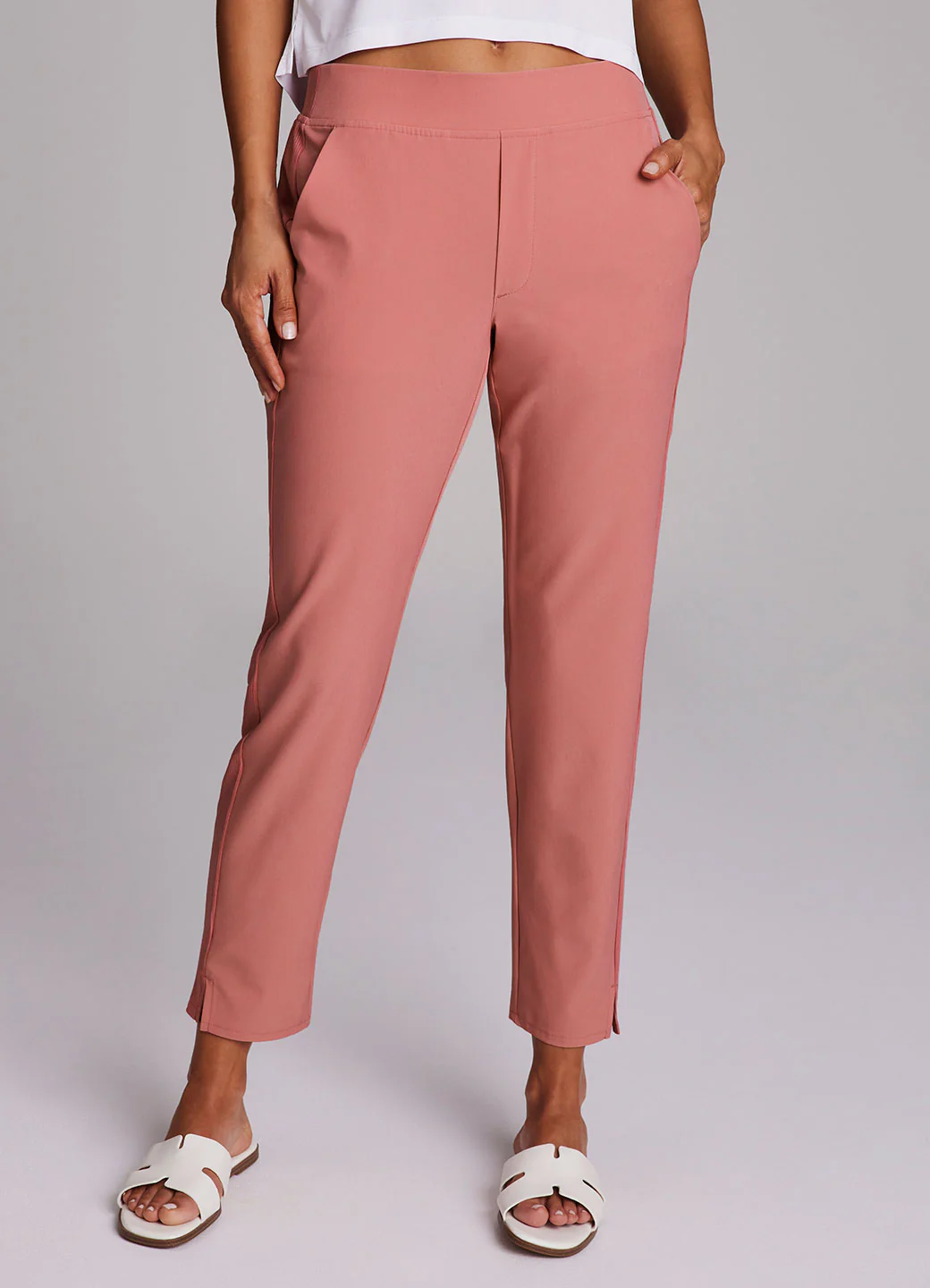 Everyday Ribbed Ankle Pant - Image 3