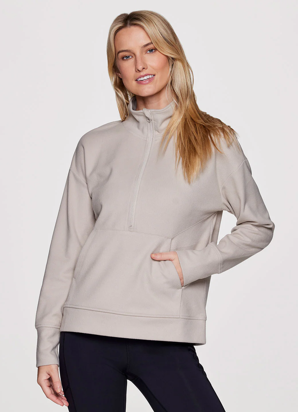 Faith Textured Fleece 1/2 Zip Pullover - Image 10