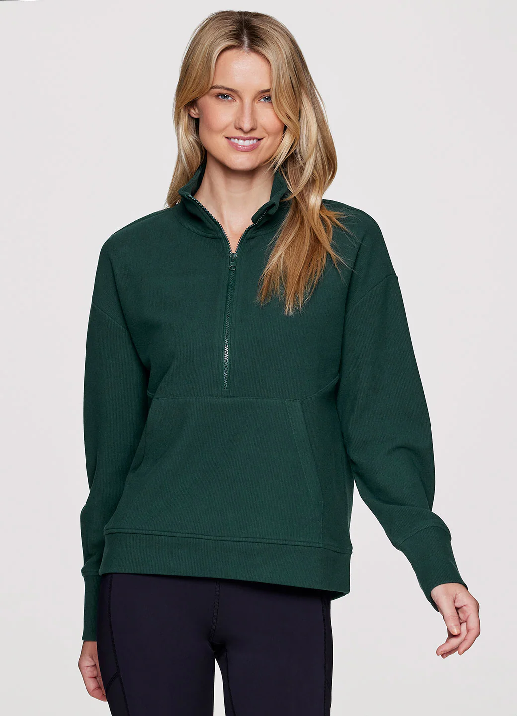 Faith Textured Fleece 1/2 Zip Pullover - Image 11