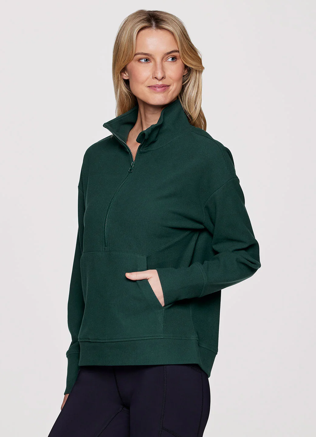 Faith Textured Fleece 1/2 Zip Pullover - Image 14