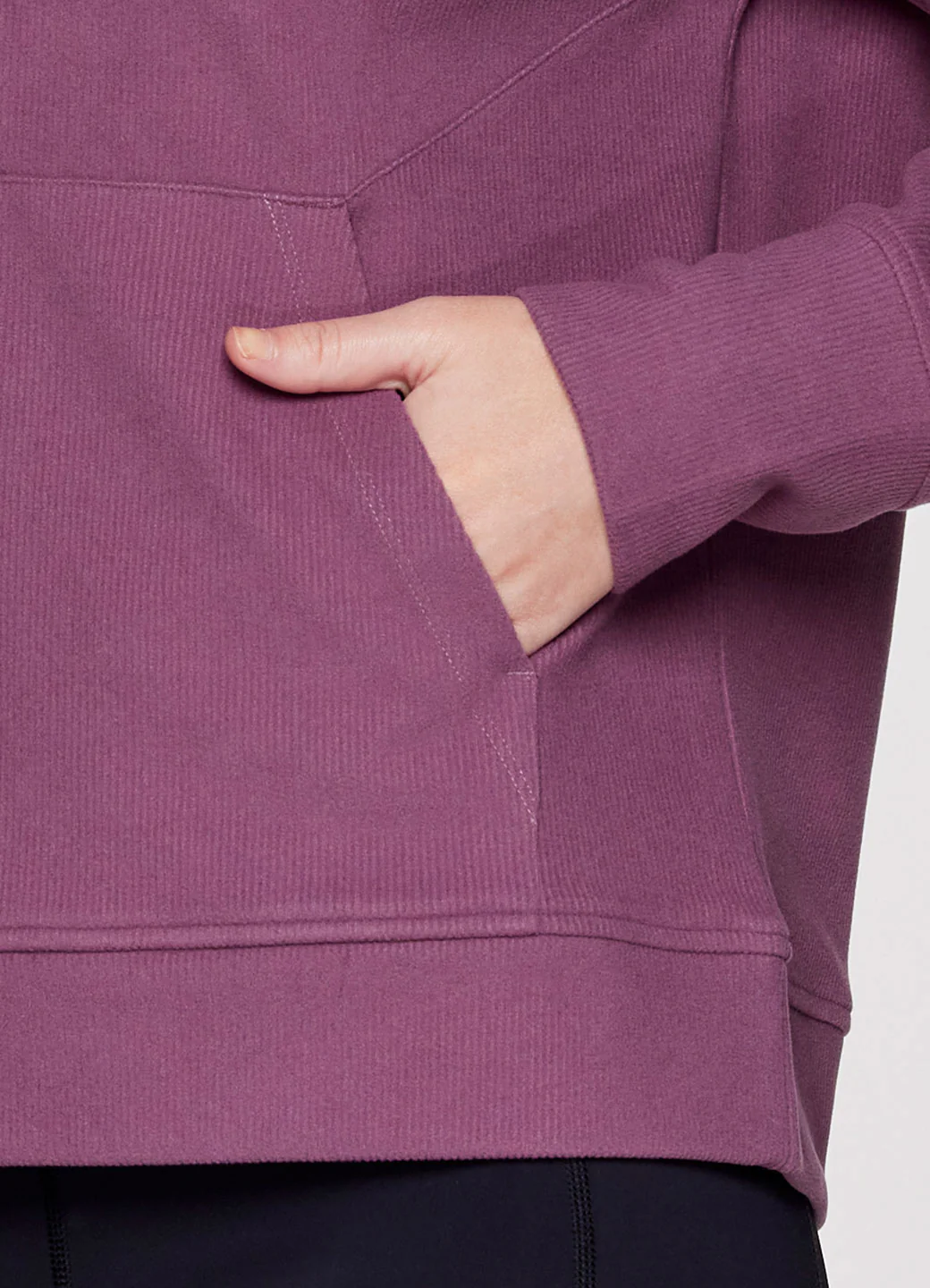 Faith Textured Fleece 1/2 Zip Pullover - Image 2