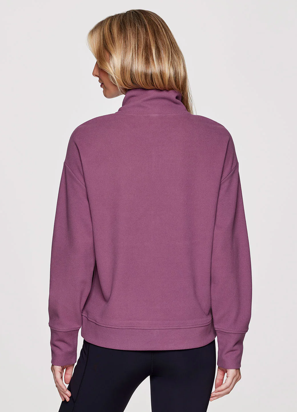 Faith Textured Fleece 1/2 Zip Pullover - Image 3