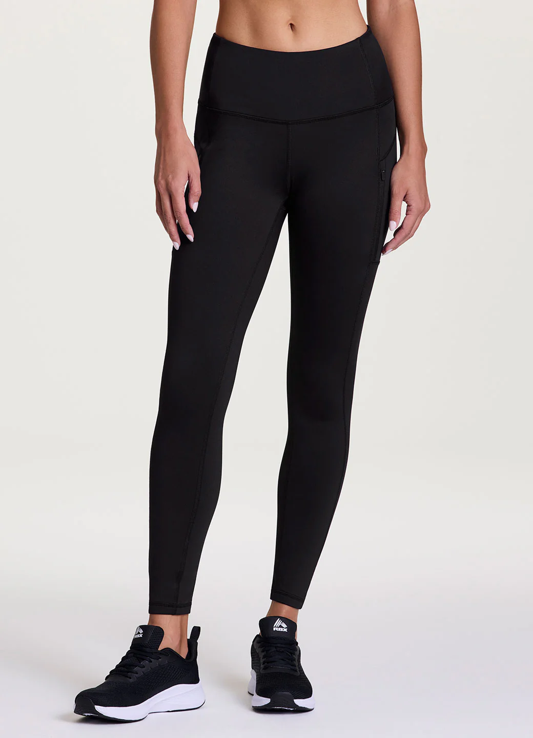 Fleece Lined Zip Pocket Legging - Image 22