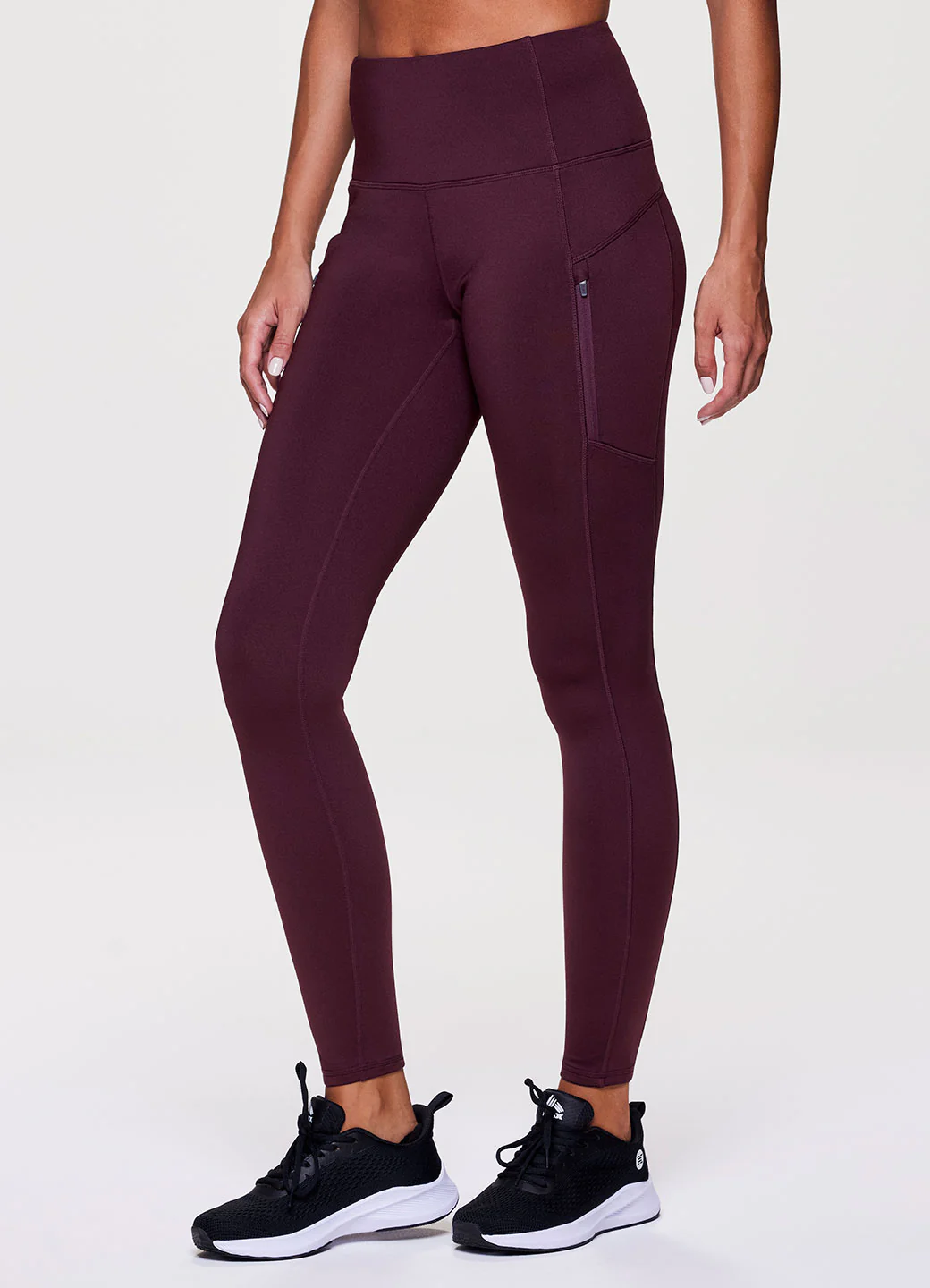Fleece Lined Zip Pocket Legging - Image 25